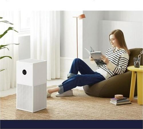 Anti Alerjik-Kedi tüyü Akıllı Hava Temizleyici 48M2 Etkili Alan Virüs Polan Hapseder Wi-Fi ve Sesli Kontrol-
