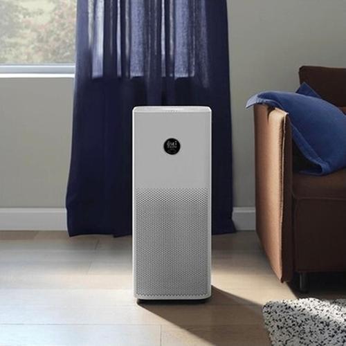 Hepa Alerjik Filtreli Çift Teknolojili Premium Donanımlı Akıllı Hava Temizleyici, 104 M², Alerjen Giderme, Akıllı Kontrol, Gerçek Zamanlı Hava Kalitesi Izleme + Luciole Beyaz Lambader