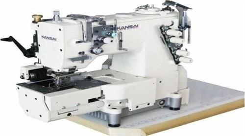 Fbx-1104-P 4 Iğne Transportlu Zincir Dikiş Kemer Makinesi