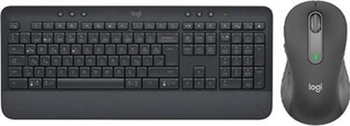 Signature K650 + M650 L Büyük Boy Siyah Kablosuz Klavye-Mouse Seti