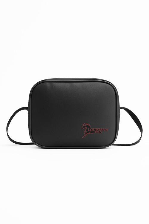 Termoslu Beslenme Çantası Siyah Kırmızı 1142