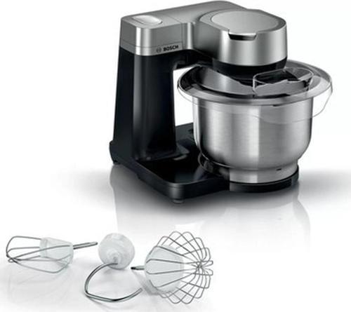 Mutfak Şefi, Hamur Yoğurma, Karıştırma ve Çırpma Fonksiyonlu 3.8 Lt 900 W 7 Kademeli Paslanmaz Çelik, Inox