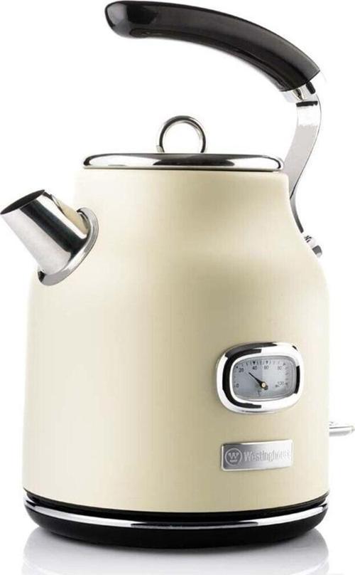 Elektrikli Su Isıtıcısı - Retro Series Electric Kettle Beyaz (Krem)