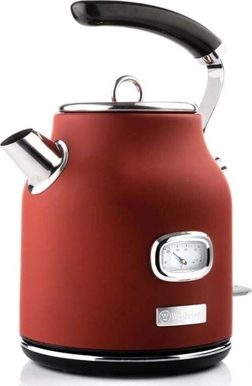 Elektrikli Su Isıtıcısı - Retro Series Electric Kettle Kırmızı