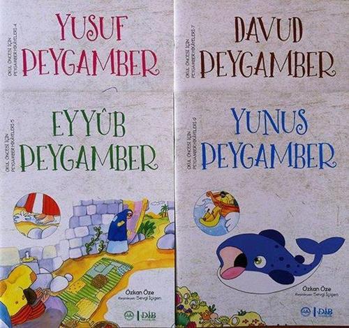 Okul Öncesi Peygamber Hikayeleri Seti-10 Kitap Takım