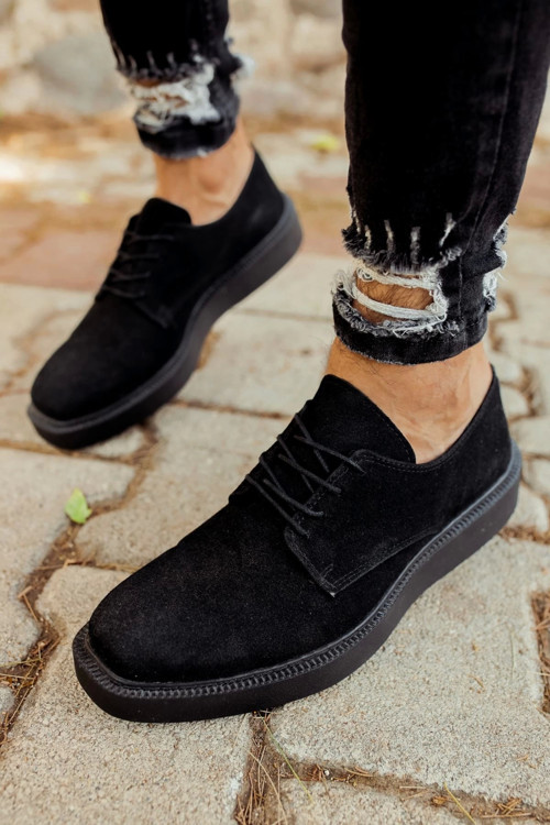 MD001 SST Classic Lace Erkek Ayakkabı SIYAH