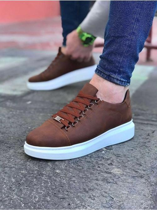 Taba Düz Erkek Casual Ayakkabı