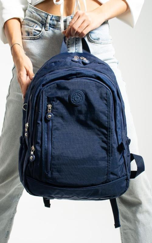 Unisex Okul Çantası Klinkır Kumaş Günlük Sırt Çantası 40*30 Cm Çok Cepli Hafif Yağmur Geçirmez 