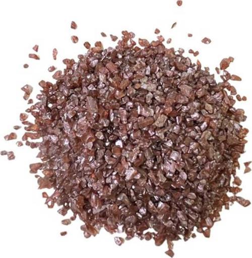Dekoratif  Kırma Kırık Cam SEDEFLİ Renk Cam Kırığı (1 KG)  KahveRengi