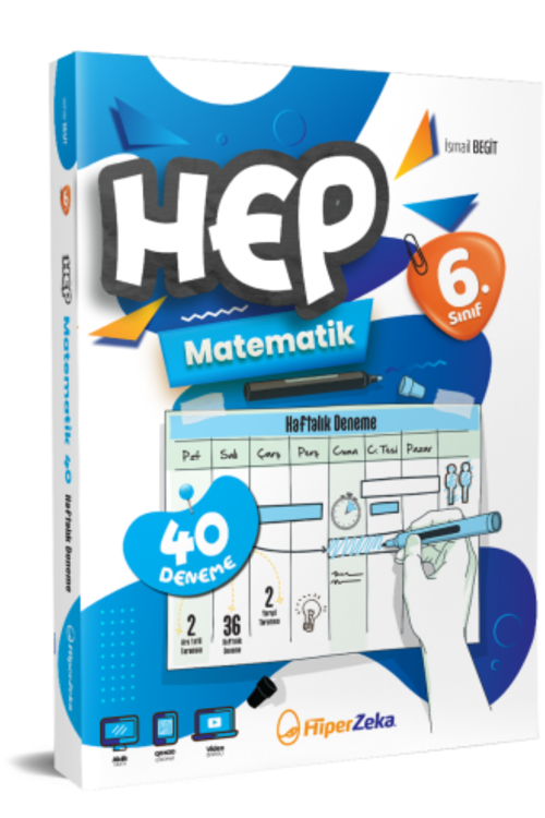 HİPER ZEKA HEP 6.SINIF HEP 40 DENEME