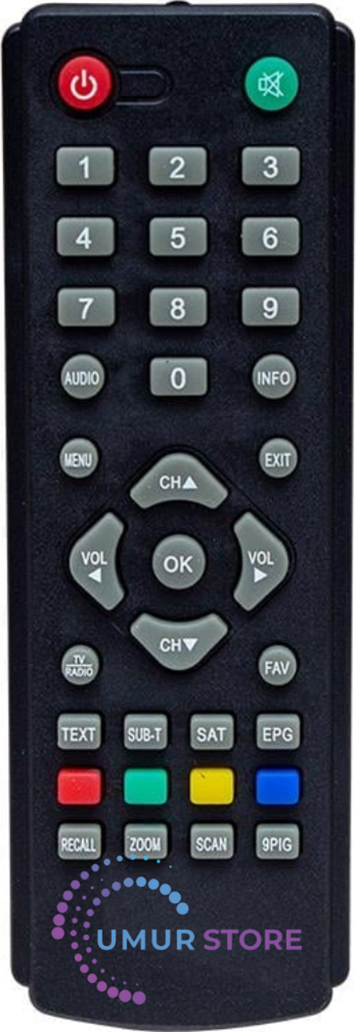 Mini Box Uydu Alıcı Kumandası