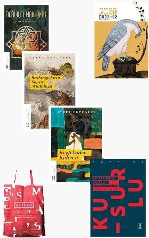 Aykut Ertuğrul Seti-4 Kitap Takım-Çanta Hediyeli