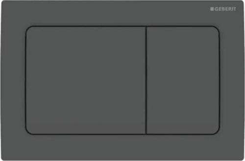 Alpha30 Kumanda Kapağı Çift Basmalı, Mat Siyah - 115.055.14.1