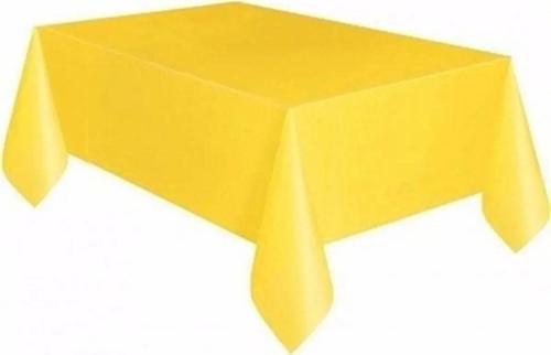 1 Adet Sarı 120X180 Cm Kullan At Masa Örtüsü Doğum Günü Partisi, Kutlama Partisi, Mevlit Yemeği