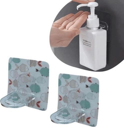 Süper Yapışkanlı Çok Amaçlı Cember Askı 2 Adet ( Lisinya )