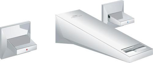 Allure Brilliant Üç Delikli Lavabo Bataryası 1/2" M-Boyut - 20628000