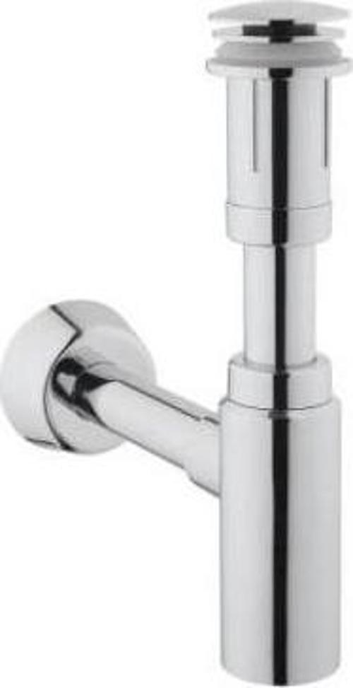 Vitra Lavabo Sifon Seti (T Tipi) Pvc Üzeri Krom Kaplama A45154