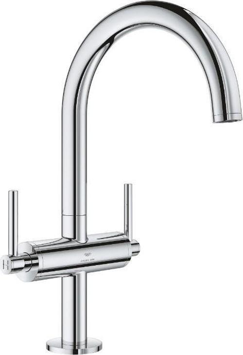 Atrio Tek Delikli Lavabo Bataryası, 1/2" L-Boyut - 21145000