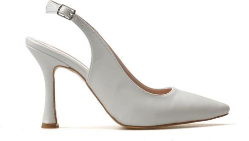 Kadın İnce Topuklu Ayakkabı 25y Ykşk-8413 Z Beyaz