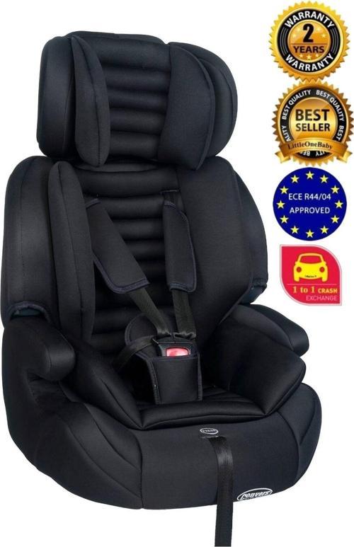 Sırt Ayarlı Bebek Çocuk Siyah Oto Koltuğu