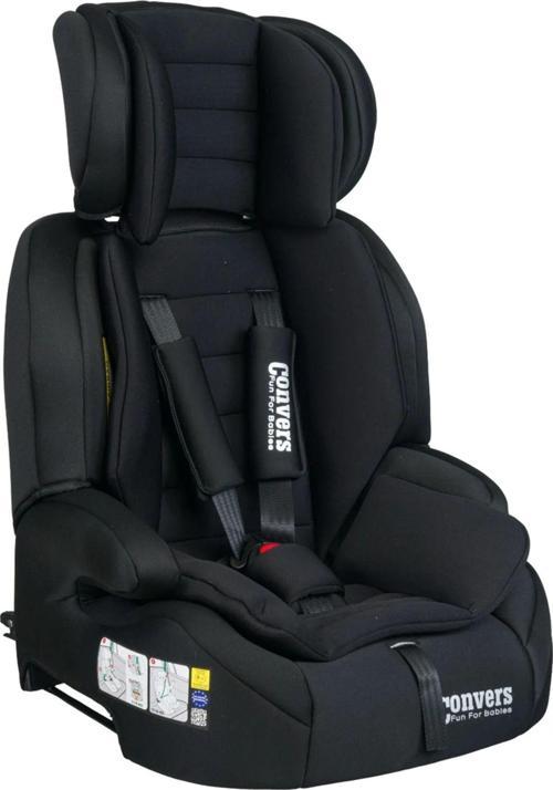 Convers Force Isofixli Bebek Çocuk Oto Koltuğu Siyah 9-36 Kg