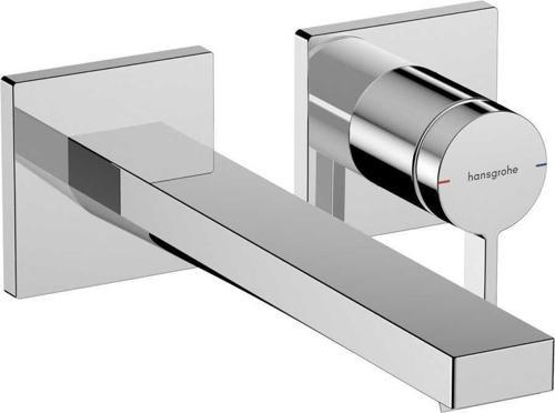 Tecturis E Tek Kollu Lavabo Bataryası, Gömme Montajlı, Duvara Monte Ecosmart+, 22,5 cm Musluklu - 73051000