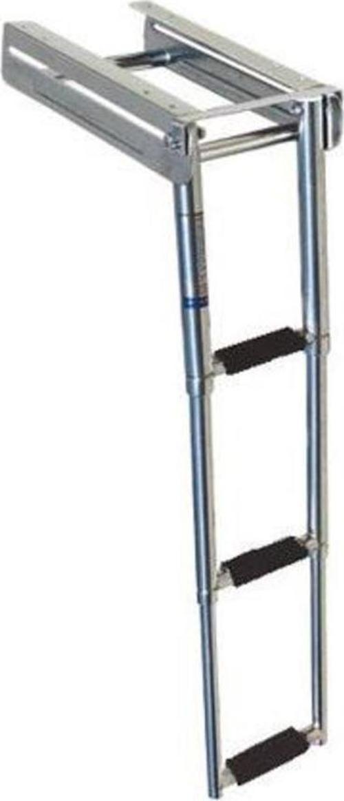 3 Basamaklı Platform Altı Teleskopik Merdiven