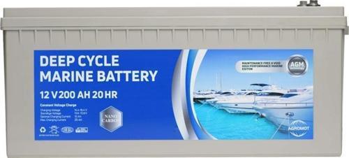 Deep Cycle Jel Marin Akü 200Ah 12v