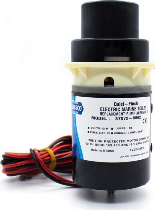 37072-0092 Sessiz Tuvalet Yedek Motor Kiti 12v