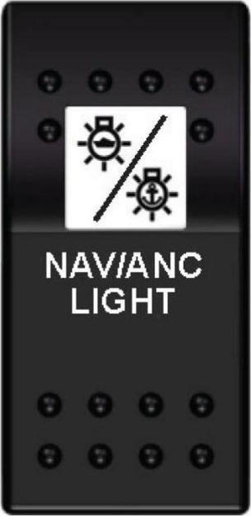 Switch On-Off-On Navigasyon+Demir Feneri