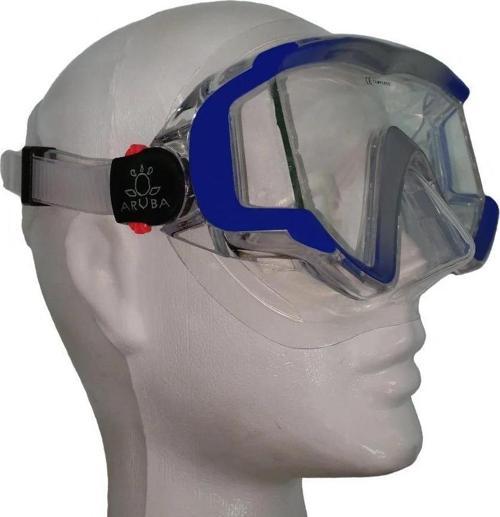 Diamond Şeffaf Silikon Mavi-Gri Maske