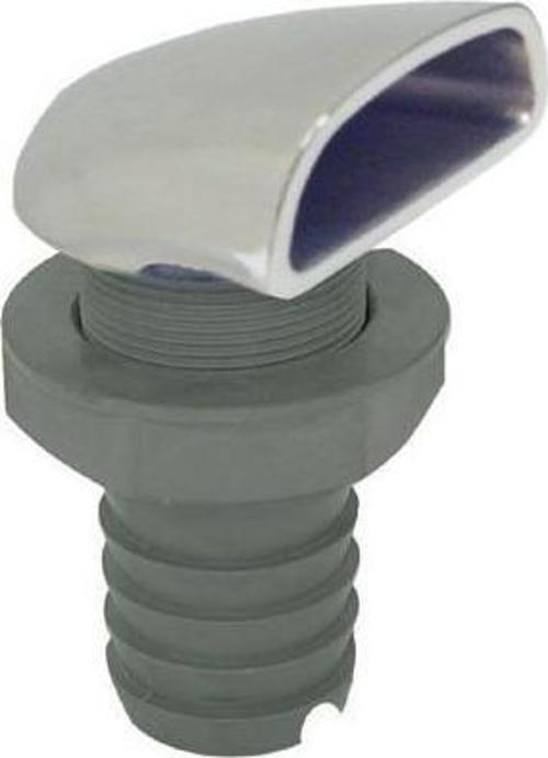 Krom Flanşlı Su Tahliyesi 3/4"