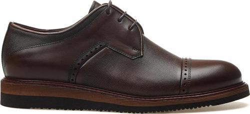 Erkek Hakiki Deri Klasik Ayakkabı 25y L5528 M Ceviz