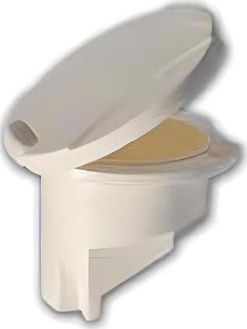 Beyaz Kapaklı Duş Yuvası