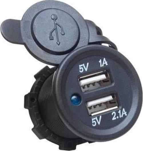 Remkay 12-24V 2 li USB Çakmak Soketi