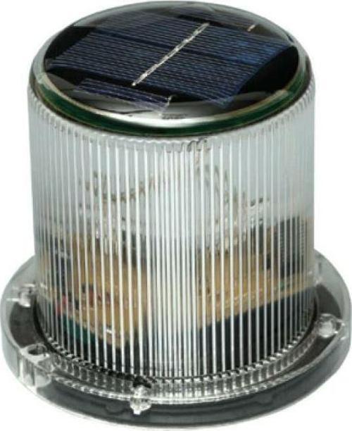 Solar Panelli Çakar Tepe Lambası Led Yeşil