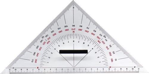 Üçgen Gönye 25cm