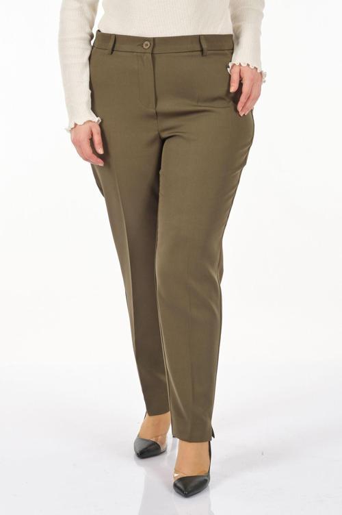 Minimalist Kadın Pantolon - Regular Fit - Günlük Kullanım İçin İdeal