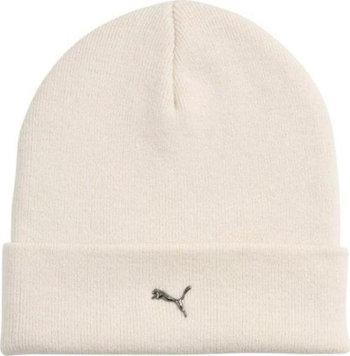 Metal Cat High Crwon Beanie Unisex Bere Bej 02640404