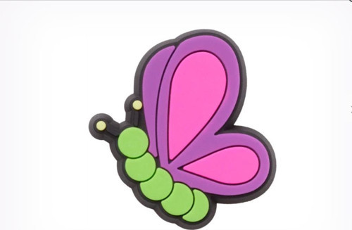 Colorful Butterfly Jibbitz Ayakkabı Terlik Süsü 10009430 J01093