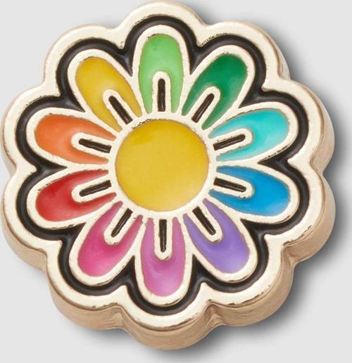Jibbitz™ Festival Gold Rainbow Daisy Terlik Süsü 10013431
