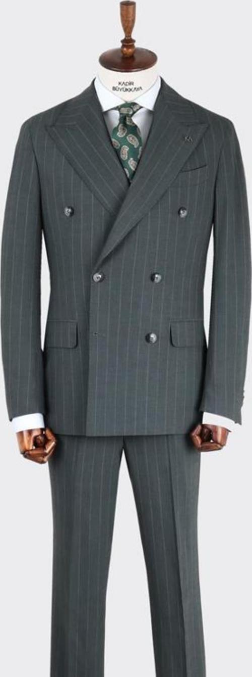 Kruvaze Takım Elbise-KAB1226S