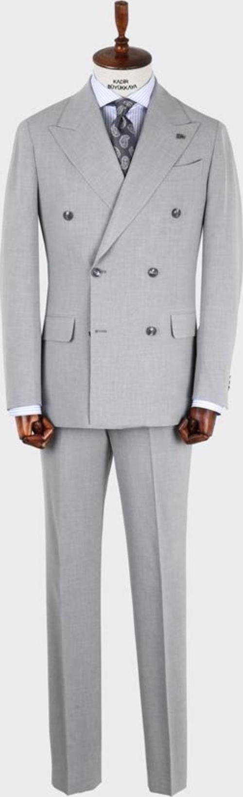Kruvaze Takım Elbise-KAB1205S