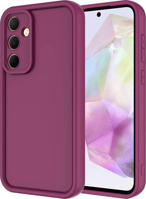 Samsung Galaxy A35 Uyumlu Kamera Korumalı Çıkıntılı TPU Silikon Kılıf