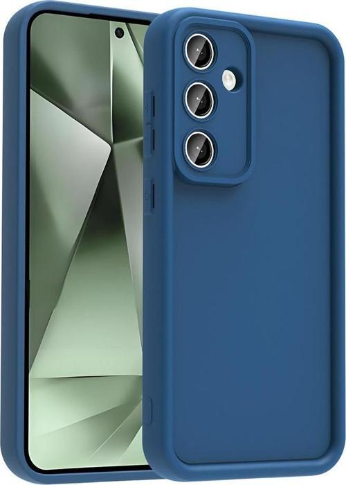 Samsung Galaxy S24 FE Uyumlu Kamera Korumalı Çıkıntılı TPU Silikon Kılıf