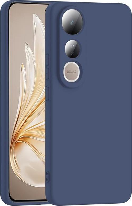 Vivo V50 Lite 4G Uyumlu Kamera Çıkıntılı Silinebilir Leke Tutmaz İçi Kadife Lansman Kılıf