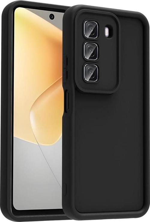 İnfinix Hot 50 4G Uyumlu Kamera Korumalı Çıkıntılı TPU Silikon Kılıf