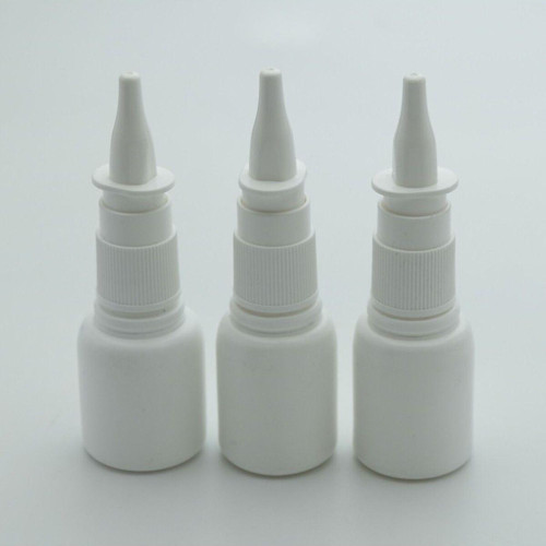 Boş Burun Spreyi 25 Ml (10 Adet) (Tekrar Doldurulabilir) Beyaz Boş Plastik