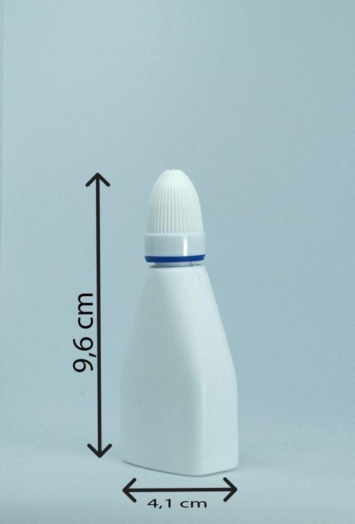 Boş Göz Ve Burun Damlalık 30 Ml (5 Adet) (Tekrar Doldurulabilir)  Beyaz Boş Plastik