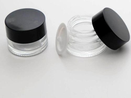 Boş Krem Kavanozu 5 Ml (5 Adet) Boş Şeffaf Kutu